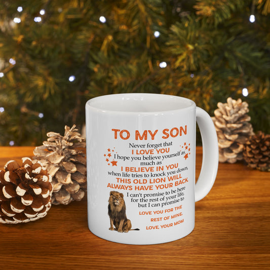 To My Son | Ceramic Mug, (11oz, 15oz)