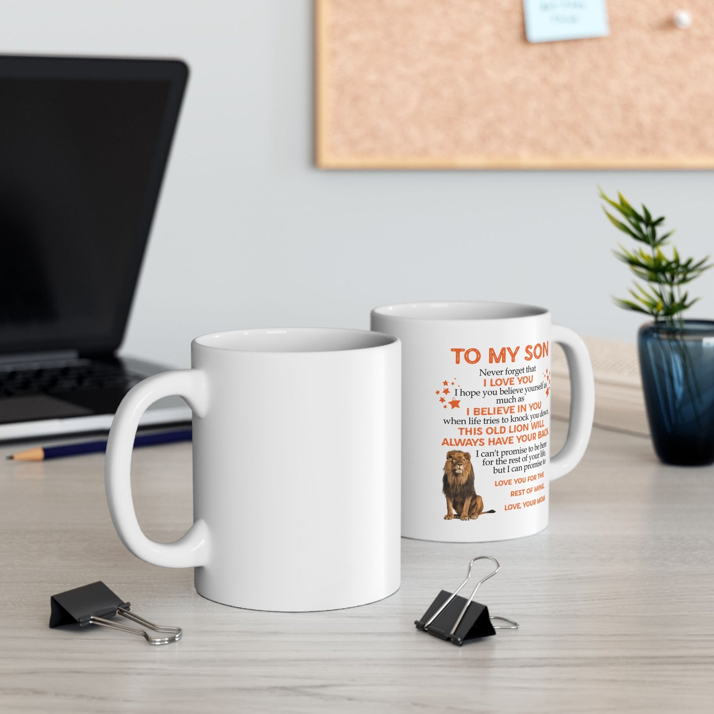 To My Son | Ceramic Mug, (11oz, 15oz)