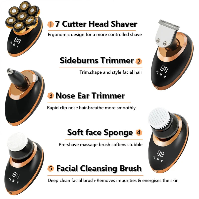 Men 7D Floating Men Electric Shaver