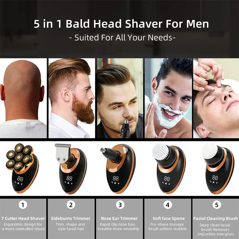 Men 7D Floating Men Electric Shaver