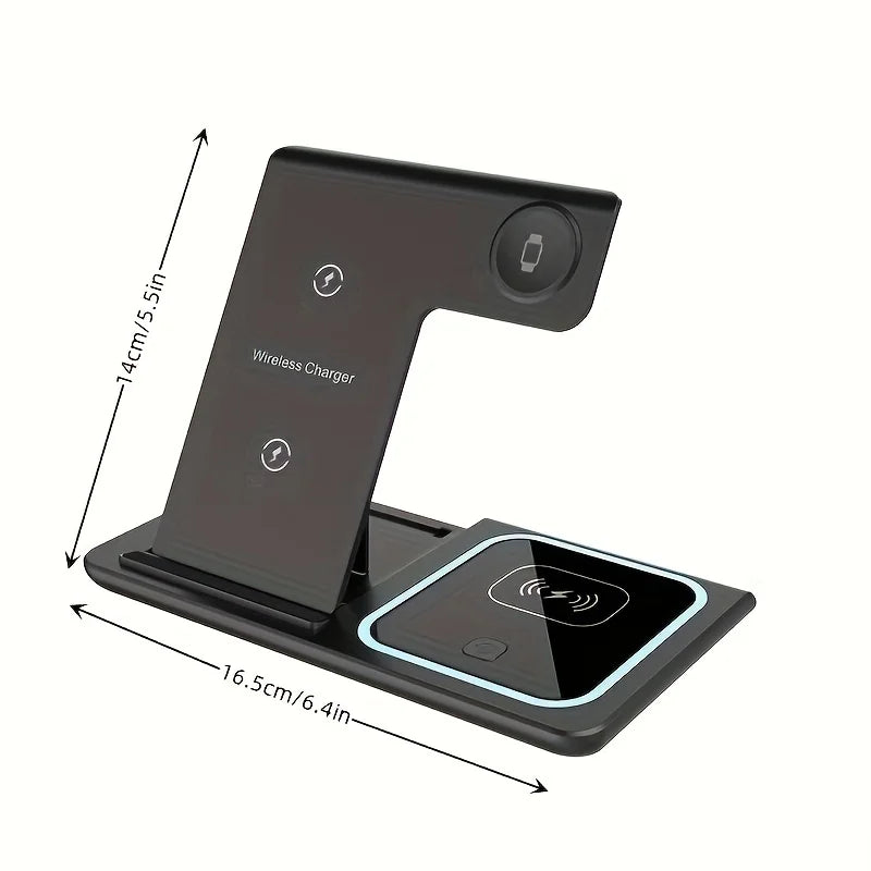 3 in 1 Wireless Charger Pro Station